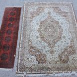 A woollen carpet, 350 x 250cm,