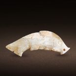 A CHINESE JADE FISH