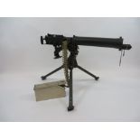 Deactivated Vickers MG and Tripod