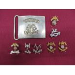 Good Selection of Indian Cavalry Badges Including Silver Examples