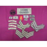 Selection of Home Guard and Other Cloth Badges