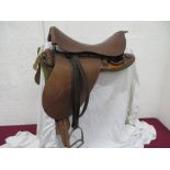 Rare 1918 Sealed Pattern Household Cavalry Saddle