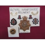 Small Selection of Royal Hampshire Regiment Badges