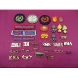 Selection of Royal Marine Titles and Collars
