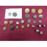 Selection of Buttons Including Georgian