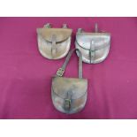 Three Saddle Horseshoe Cases Including WW1 Dated Examples