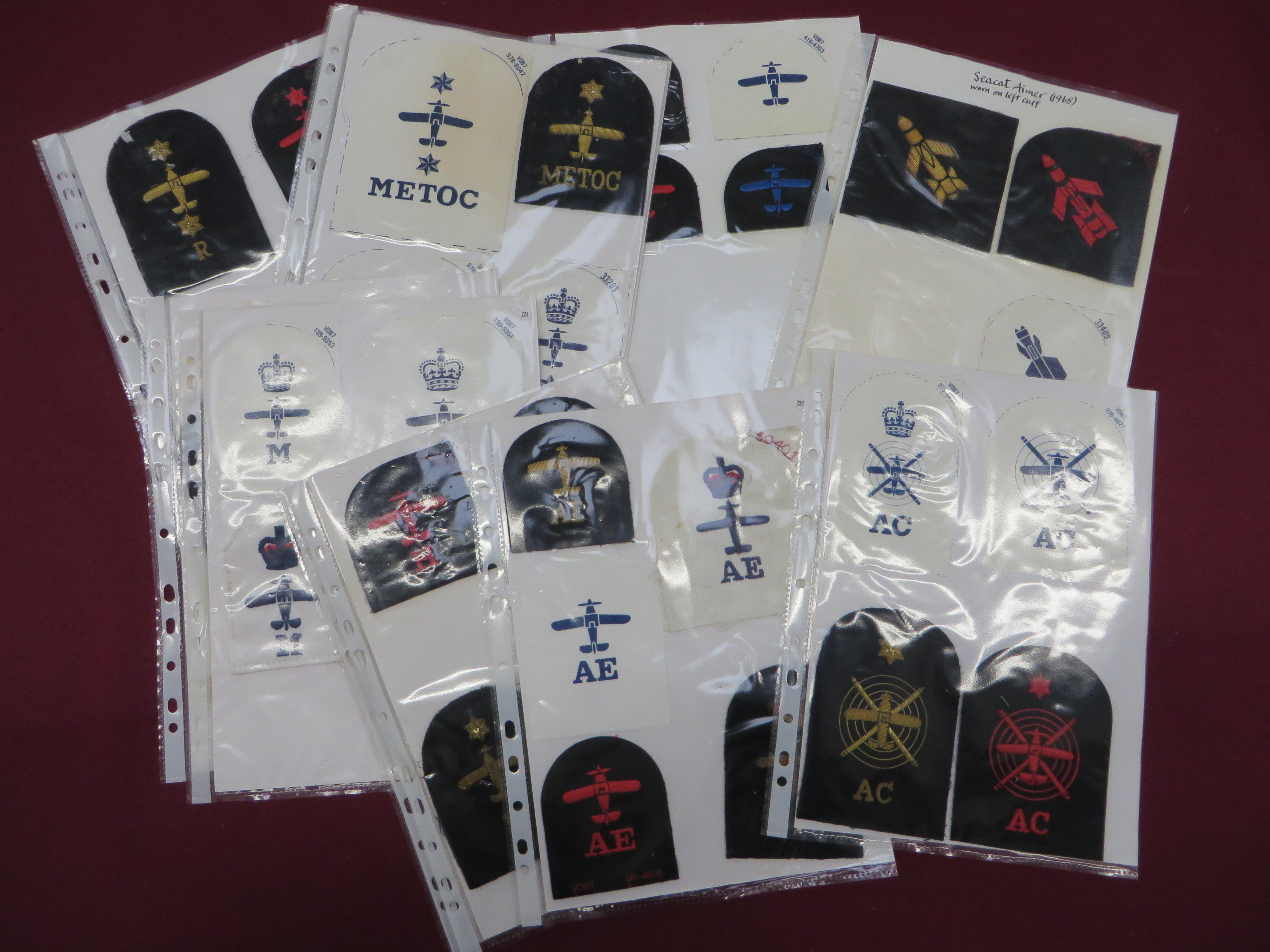 Good Selection of Navy / FAA Trade Arm Badges