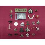 Selection of Various Gurkha Badges