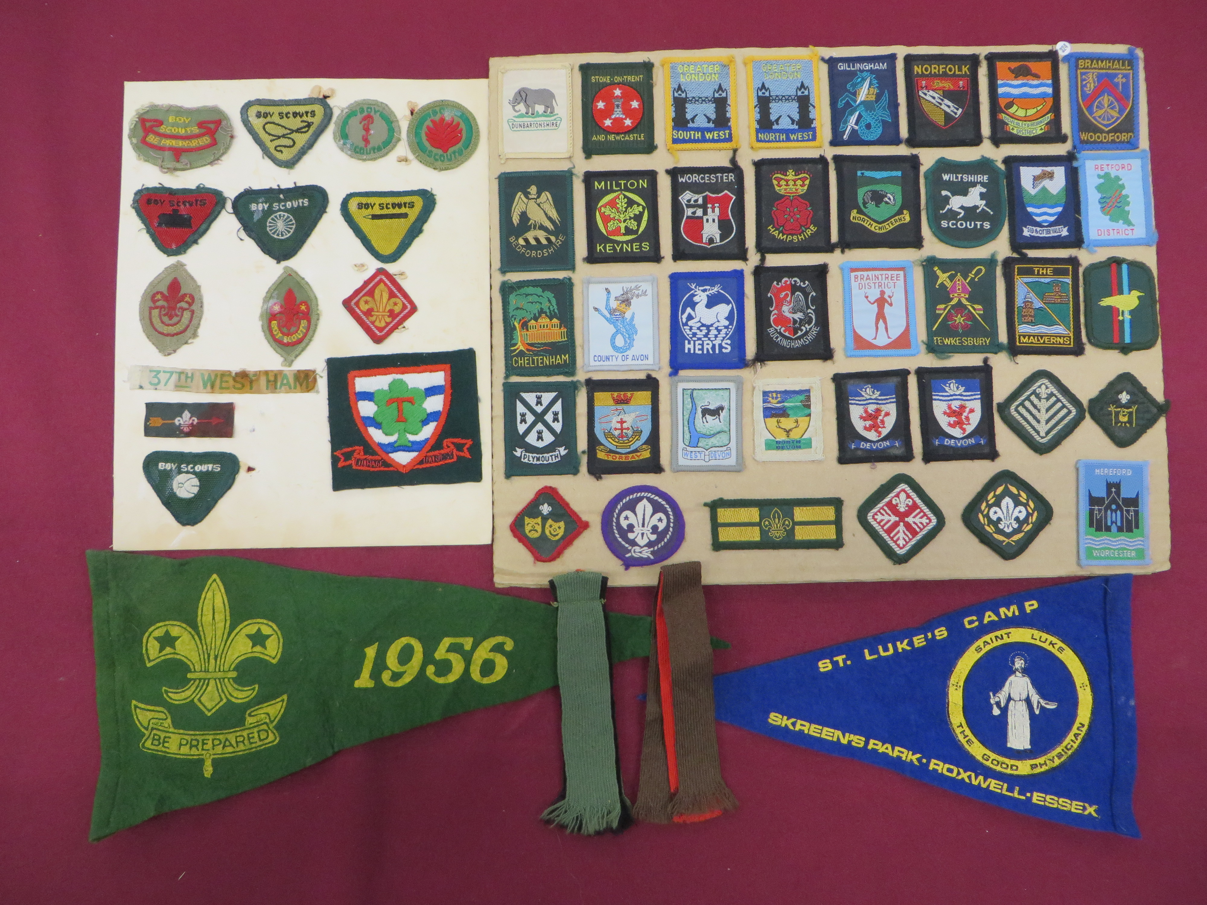 Selection of Boy Scout Badges