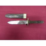 19th Century American “Hunters Companion” Bowie Knife