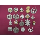 Good Selection of Infantry Cap Badges