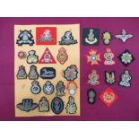 Selection of Officer Bullion Embroidery Beret Badges