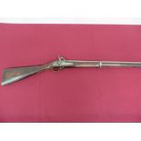 Mid 19th Century Indian 1856 Style Percussion Musket