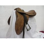 Canadian Issue Trooper’s 1908 Dated Saddle