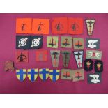 Selection of Anti Aircraft Formation Badges