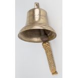 A bronze ships bell - 'The London' - late 19th century.,