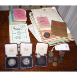 A collection of sea angling memorabilia, comprising 26 Dover Sea Angling Association booklets, c.