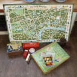 ‘The Daily Telegraph Picture Map of London’, c.1951, Geographia Ltd., pasted on card, 19¼ x 29in. (