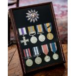 A fine and important group of nine medals awarded to Lt. Colonel A. S. Mackay, 7th Gurkha Rifles,