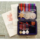 A group of three WWII medals, presented to 2/LT A.P.S. Mackay, WAS (B) (Women's Auxillery Service, B