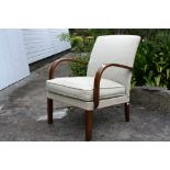 An original vintage retro mid century Parker Knoll armchair.