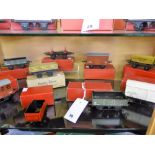 A quantity of 1950s boxed Hornby O gauge No.1 freight stock (9), comprising: NE 13T 404844