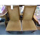 A set of six vintage G Plan dining chairs to include two carvers.