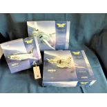Three boxed Corgi, The Aviation archive " Jet Fighter Power " series, consisting of EE Lightning F.