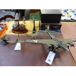 Boxed Corgi Aviation Archive Boeing B-17 Flying Fortress model plane a/f plus various others (9).