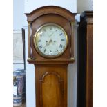 An early 19th century eight day mahogany longcase clock by Thomas Logan of Dorchesterc.1820, with