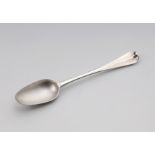 A George III Channel Islands silver coffee spoon, maker's mark IA with coronet struck twice to