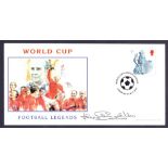 Jackie Chalton signed 2002 Football World Cup Sportizus cover