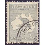 Australia Stamps : 1935 £1 Roo good used,