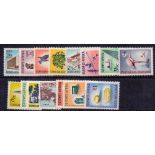 SOUTH AFRICA STAMPS : 1961 unmounted mint set to 1r SG 171-185