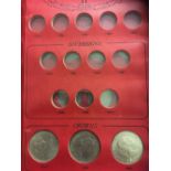 COINS : 1953 - 1967 QEII coin collection housed in special album,