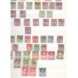 THAILAND STAMPS : Early to modern range in stockbook with mostly used issues inc 1883 most to 1