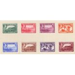 STAMPS : BRITISH COMMONWEALTH, album with mostly mint or used George VI stamps.