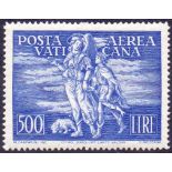 VATICAN STAMPS : 1949 500 Lire mounted mint SG 138 Cat £1000