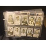Footballers and Football Clubs, a comprehensive collection of cigarette cards and trade cards.