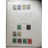 AUSTRALIA STAMPS : Collection of mint & used on album pages from 1913 to 1950s inc 1913 6d