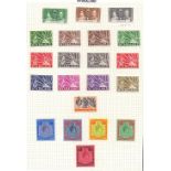 NYASALAND STAMPS : George VI mint collection on two album pages inc 1938 set to £1,