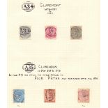 JAMAICA STAMPS : Collection of stamps & a few covers with identified village,