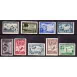 SPAIN STAMPS : 1930 Air set mounted mint ,