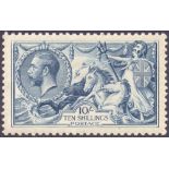 GREAT BRITAIN STAMPS : 1918 Bradbury Seahorse set ,