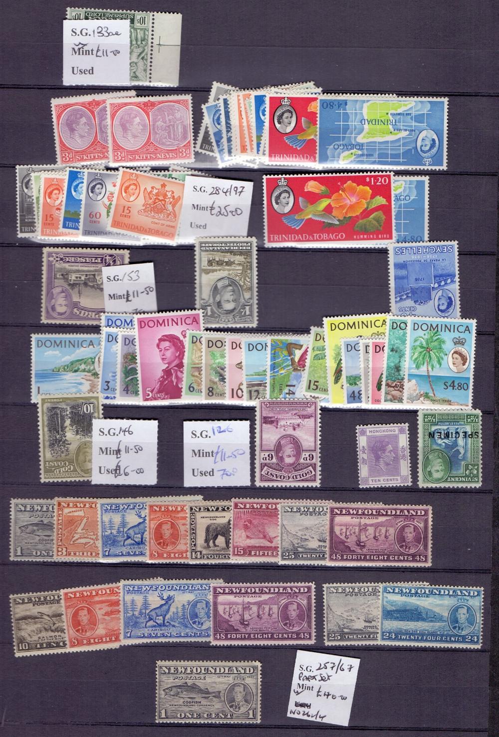 STAMPS : Commonwealth duplicated mint and used in partially filled large stock book, - Image 2 of 2