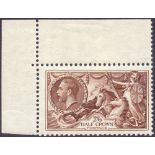 GREAT BRITAIN STAMPS : 1934 2/6 Reddish Brown,