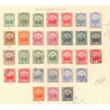 BERMUDA STAMPS : 1902-37 mint & used collection on album pages inc a selection of useful Dry Dock