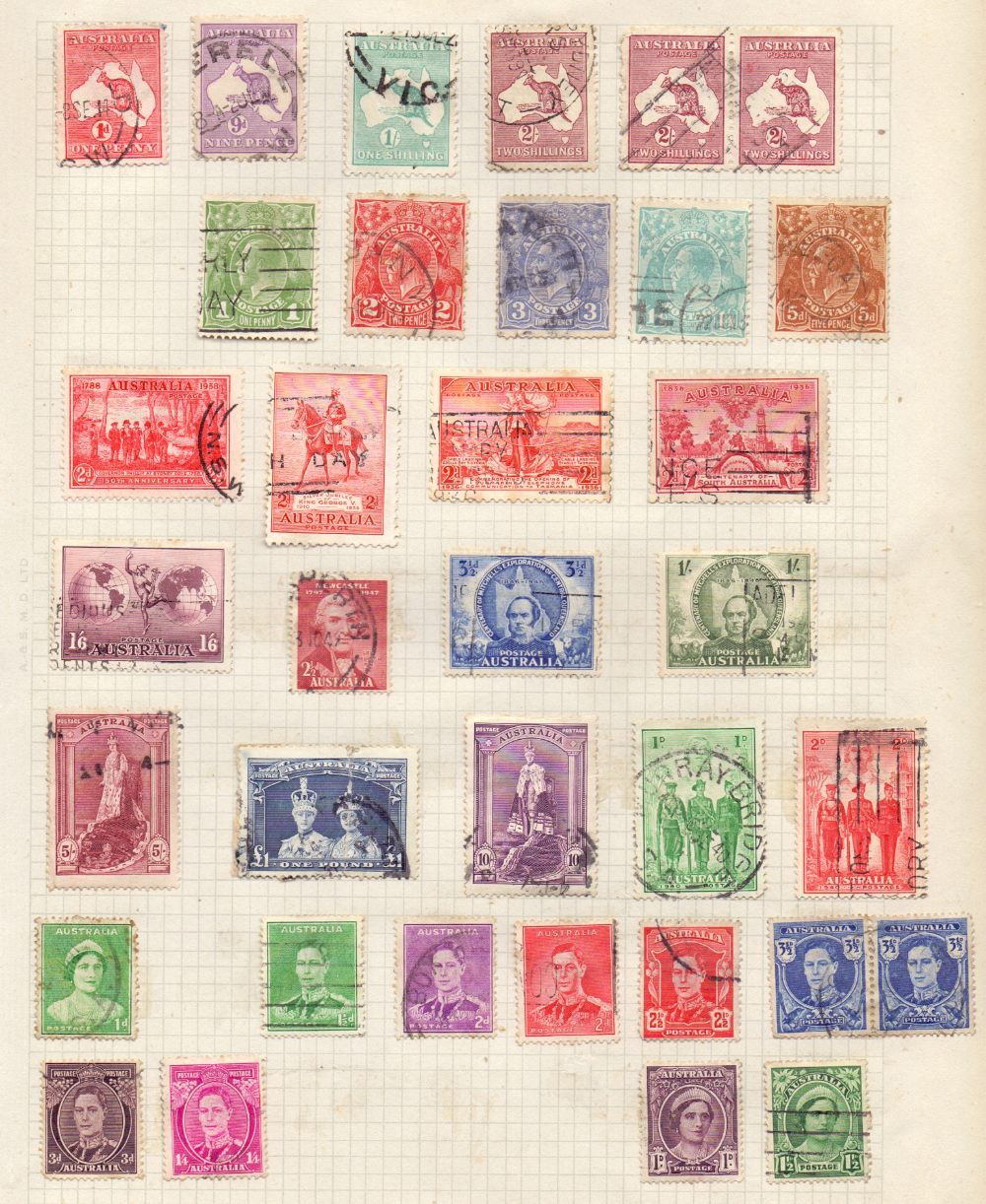 STAMPS : WORLD, springback binder with mint & used inc useful South America,