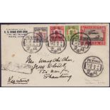 AIRMAIL POSTAL HISTORY : CHINA, 1921 3rd July Peking to Tsinan 2nd service flight.