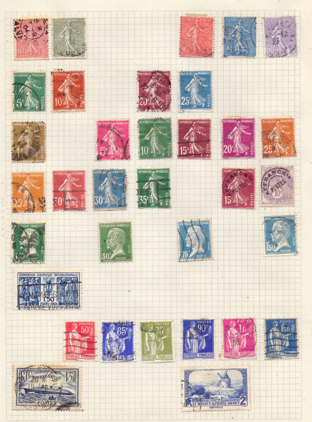 STAMPS : WORLD, springback binder with mint & used inc useful South America, - Image 2 of 2